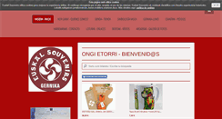 Desktop Screenshot of euskalsouvenirs.com